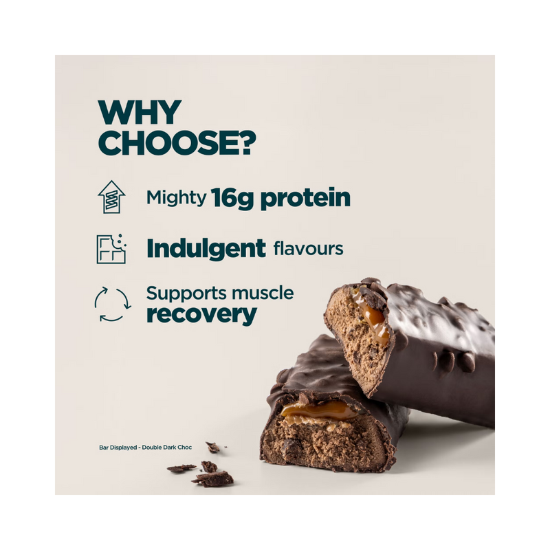 MyProtein Delicious Protein Bar Double Dark Chocolate 65g - Case of 12