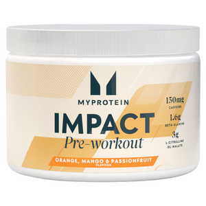 MyProtein Orange Mango & Passionfruit Impact Pre-Workout 150g