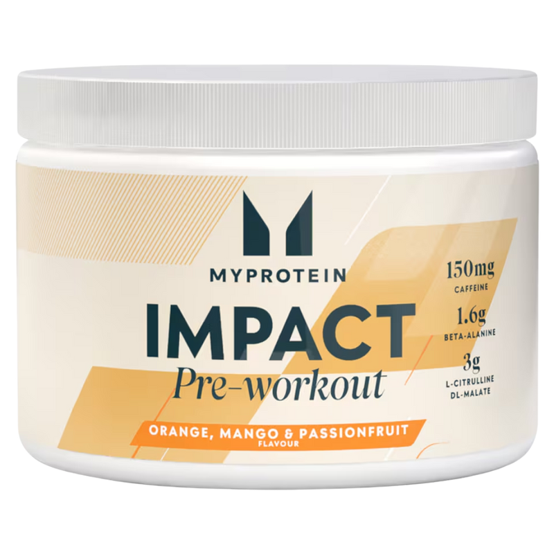 MyProtein Orange Mango & Passionfruit Impact Pre-Workout 150g - Case of 6