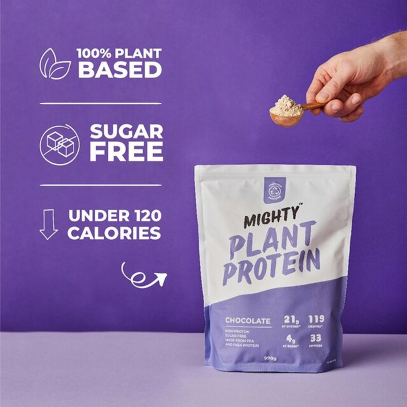 Mighty Core Chocolate Plant Protein Powder 990g