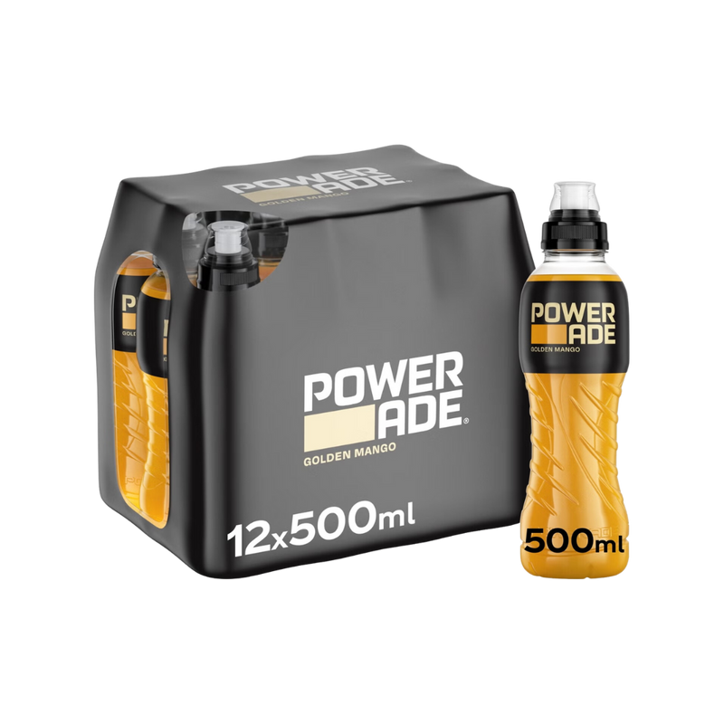 Powerade Golden Mango 500ml - Case of 12