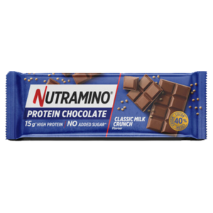 Nutramino Classic Milk Crunch Protein Chocolate bar 50g [Best Before: 17/05/2025]