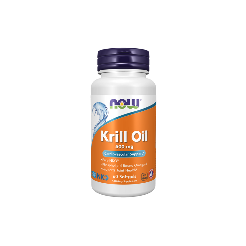 NOW Foods Krill Oil 500mg - 60 Softgels