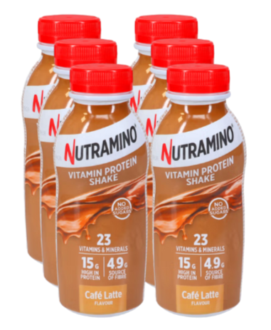 Nutramino Cafe Latte flavour Vitamin & Protein Shake 325ml - Case of 6