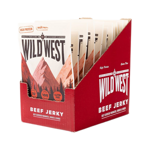 Wild West Original Flavour Beef Jerky 25g - Case of 12