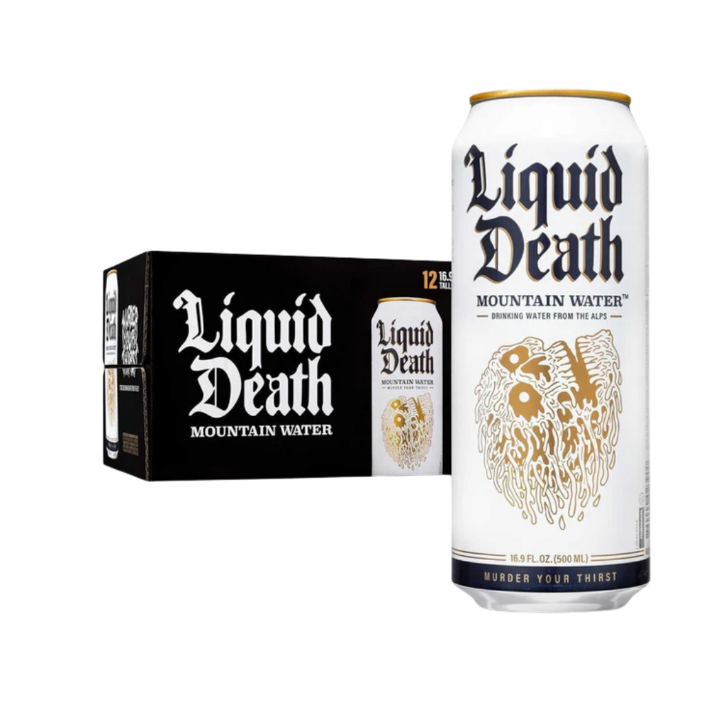 Liquid Death Still Mountain Water Case 12
