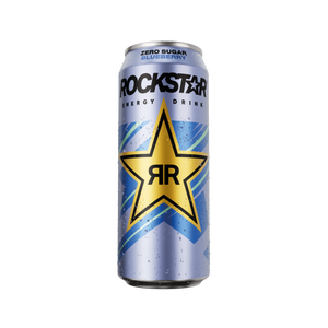 Rockstar Energy Zero Blueberry Flavour Energy Drink 500ml