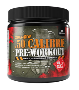 Grenade Cola Flavour .50 Calibre Pre-Workout 232g - 20 servings