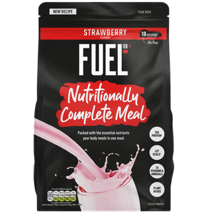 Fuel10k Strawberry Flavour Nutritionally Complete Meal Shake 1kg [Best Before: 30/04/2025]
