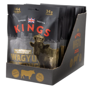 Kings Elite Wagyu Biltong 45g - Case of 20