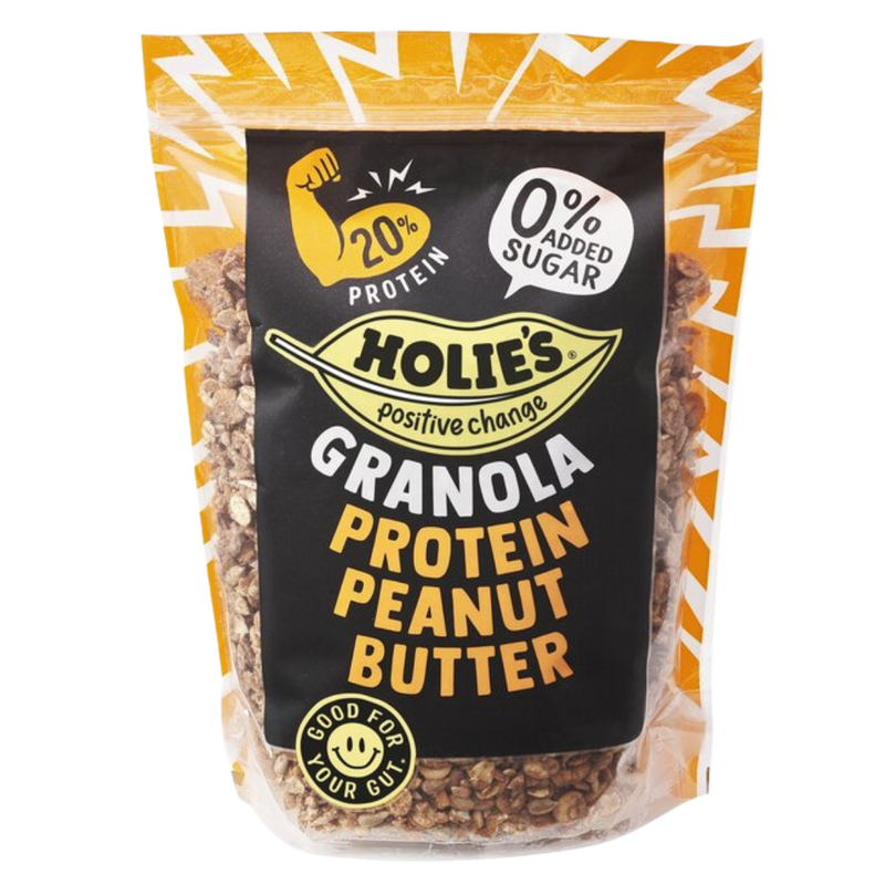 Holies Peanut Butter Protein Granola 350g - Case of 6