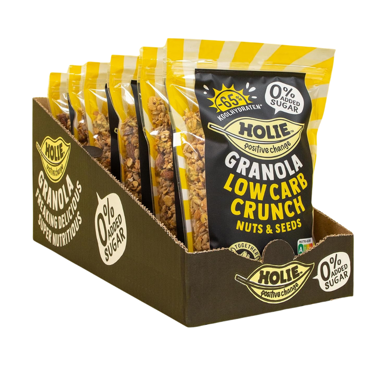 Holies Low Carb Crunch Granola 350g - Case of 6