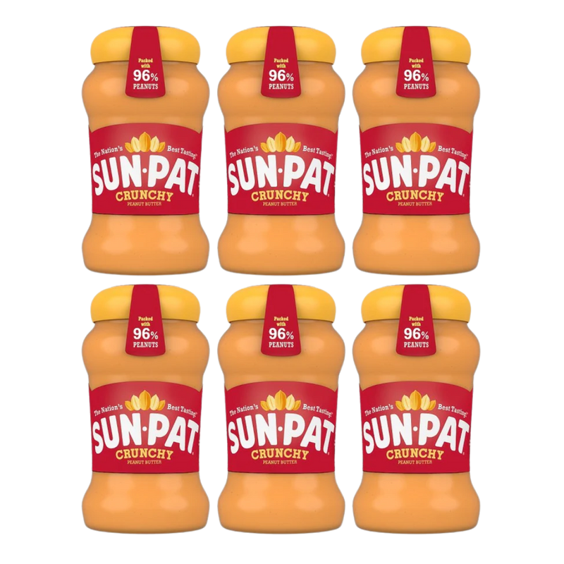 Sun-Pat Crunchy Peanut Butter 400g - Case of 6