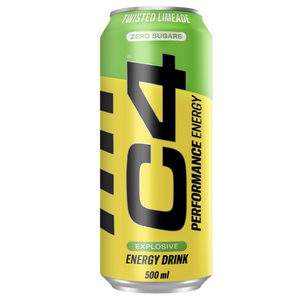 C4 Energy Drink Twisted Limeade Flavour 500ml [Best Before: 11/06/2025]
