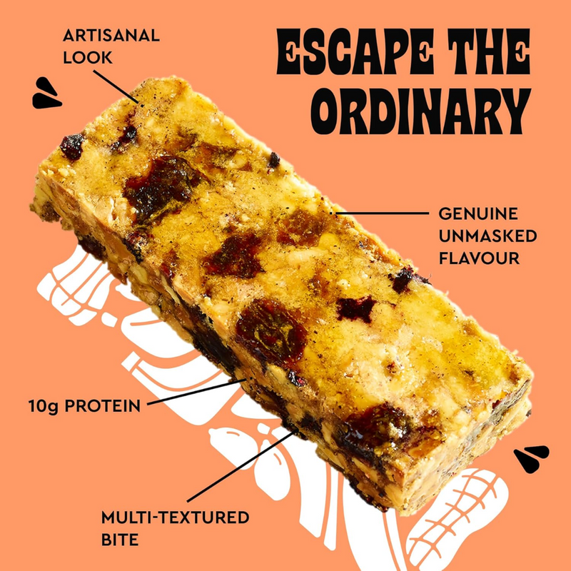 Presteez Peanut & Banana Pressed Protein bar 50g - Case of 12 [Best Before: 04/06/2025]