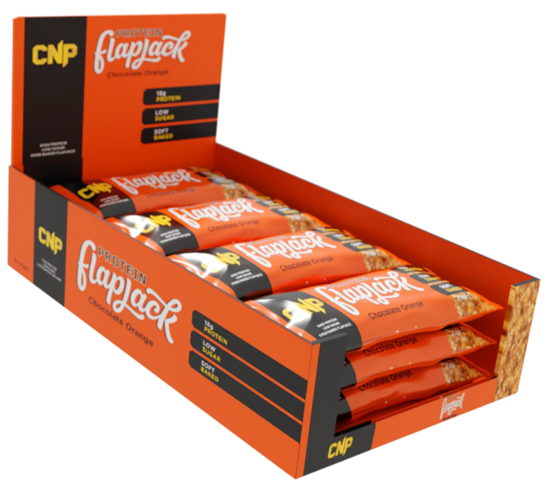 CNP Chocolate Orange Protein Flapjack 75g - Case of 12 [Best Before: 05/06/2025]