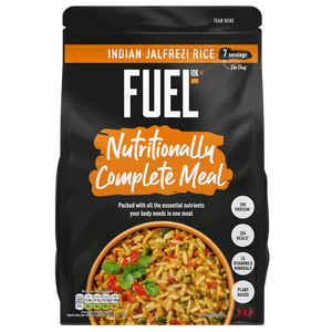 Fuel10k Meal Pouch 7 Servings Indian Jalfrezi Rice 658g [Best Before Date: 31/03/2025]