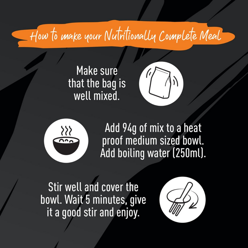 Fuel10k Meal Pouch 7 Servings Indian Jalfrezi Rice 658g [Best Before Date: 31/03/2025]