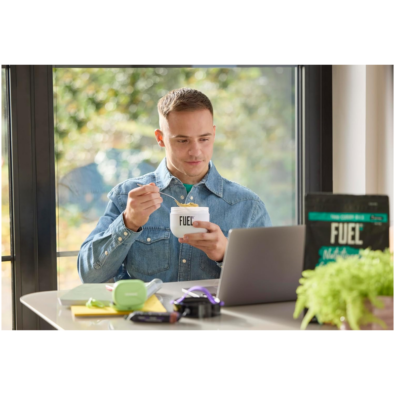 Fuel10k meal pouch 7 servings Thai Green Curry Rice 658g - Case of 8 [Best Before Date: 30/04/2025]