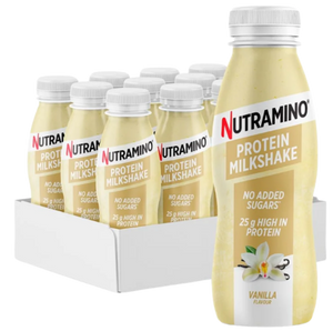 Nutramino Vanilla Flavour High Protein Milkshake 330ml - Case of 12 [Best Before: 28/06/2025]