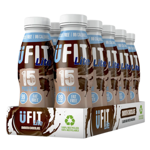 UFIT Lite Smooth Chocolate Protein Shake 310ml - Case of 10 [Best Before: 04/06/2025]