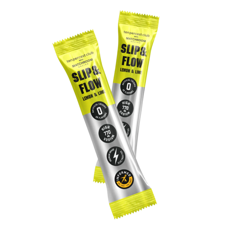 The Ten Percent Club Slip & Flow – Lemon & Lime – 28 Sachets