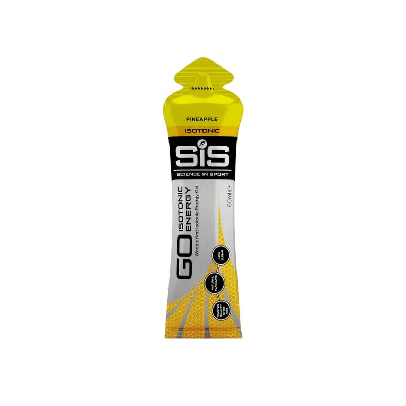 SIS Science In Sport GO Isotonic Energy Gel Pineapple 60ml - Case of 30 [Best Before: 31/03/2026]