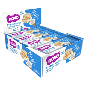 Novo Protein Wafer Bar Vanilla Ice Cream 40g - Case of 12