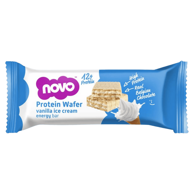 Novo Protein Wafer Bar Vanilla Ice Cream 40g - Case of 12