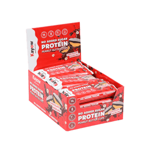 Kayow High Protein Hazelnut Flavour Peanut Butter Cups 44g - Case of 12 [Best Before: 19/05/2026]