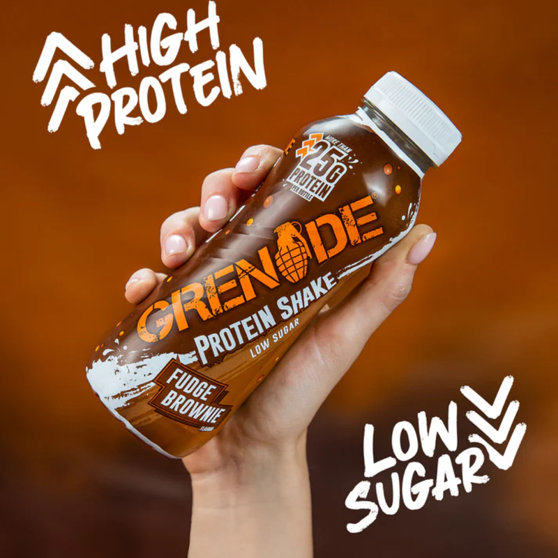 Grenade Fudge Brownie Protein Shake 330ml - Case of 8