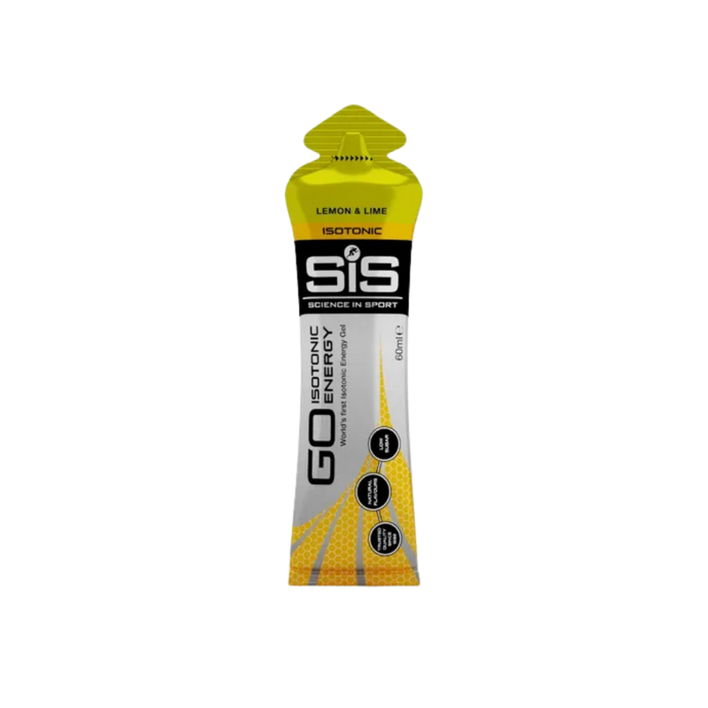 SIS Science In Sport Go Isotonic Energy Gel Lemon & Lime 60ml - Case of 15 [Best Before: 31/03/2026]