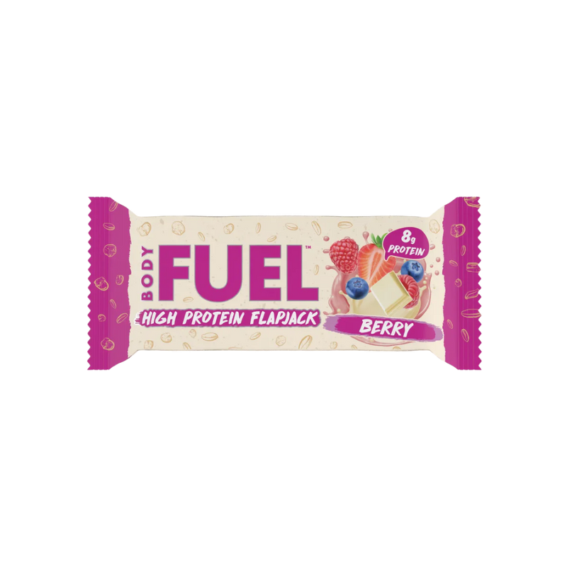 Applied Nutrition BODYFUEL High Protein Flapjack Berry 40g - Case of 12 [Best Before: 01/07/2026]