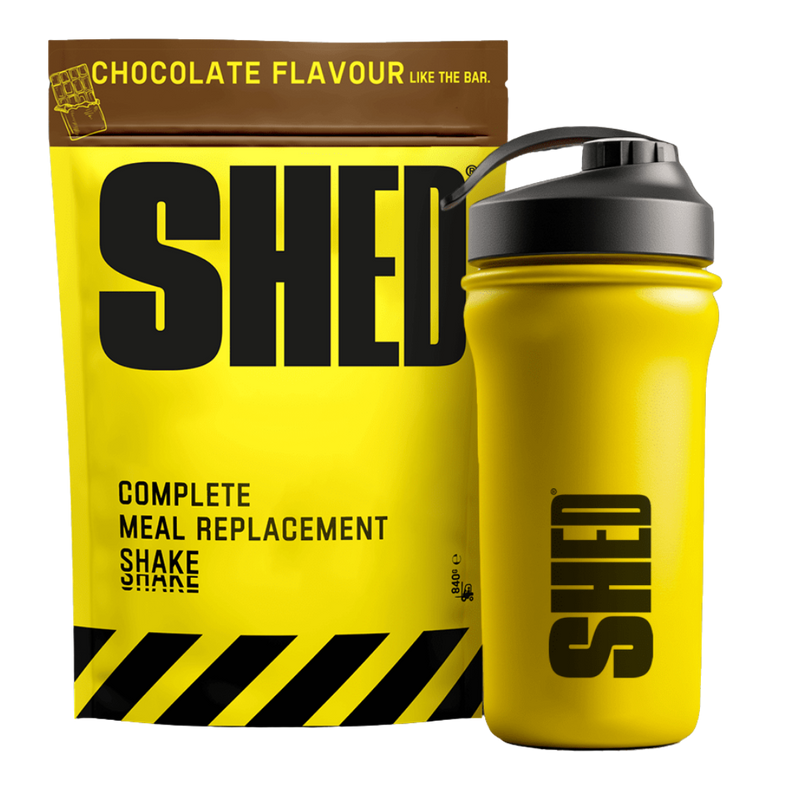 Shed Complete Meal Replacement Shake Chocolate 840g [Best Before: 24/10/2024 - further details inside listing]