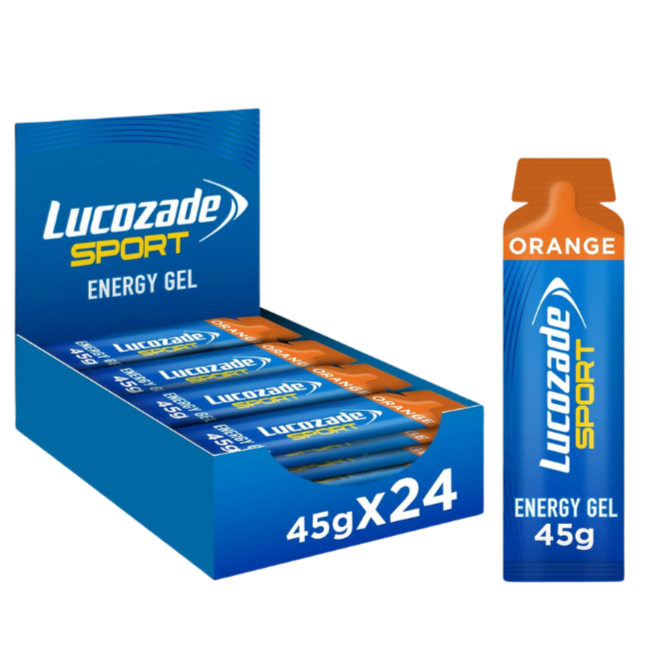 Lucozade Sport Flavour Dual Fuel Energy Gel Case 24 [Best Before 30 06 2026]