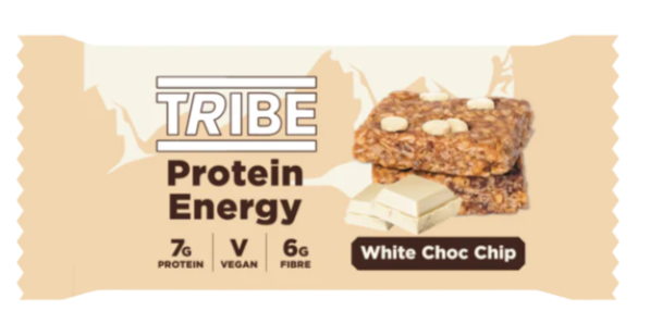 Tribe White Choc Protein Energy bar 50g