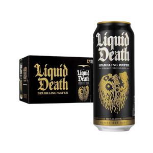 Liquid Death Sparkling Mountain Water 500ml - Case of 12