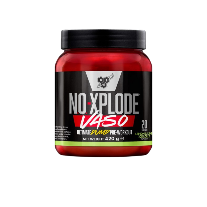 BSN No-Xplode VASO Lemon & Lime Pre-Workout 420g