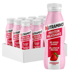 Nutramino Strawberry Protein Milkshake 330ml - Case of 12