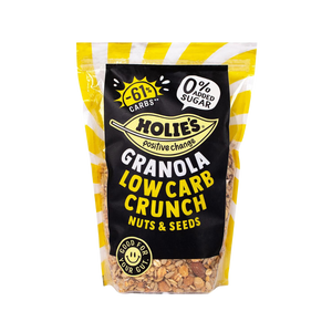Holies Low Carb Crunch Granola 350g [Best Before: 31/07/2025]