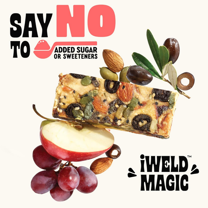 Presteez Olive & Seed Pressed Fruit & Nut bar 35g - Case of 12 [Best Before: 16/06/2025]