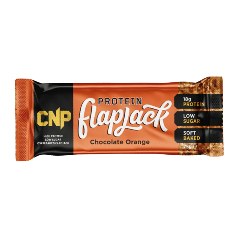 CNP Chocolate Orange Protein Flapjack 75g - Case of 12 [Best Before: 05/06/2025]