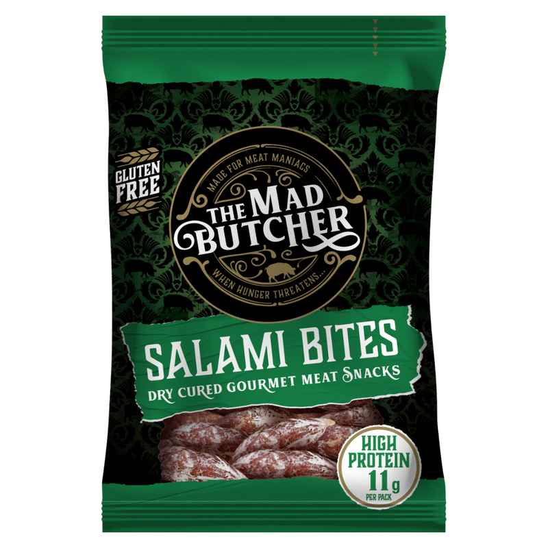 The Mad Butcher Salami Bites 40g - Case of 12 [Best Before: 01/05/2026]