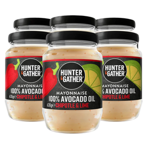 Hunter & Gather Chipotle & Lime Avocado Oil Mayonnaise 630g - Case of 6 [Best Before: 17/06/2026]