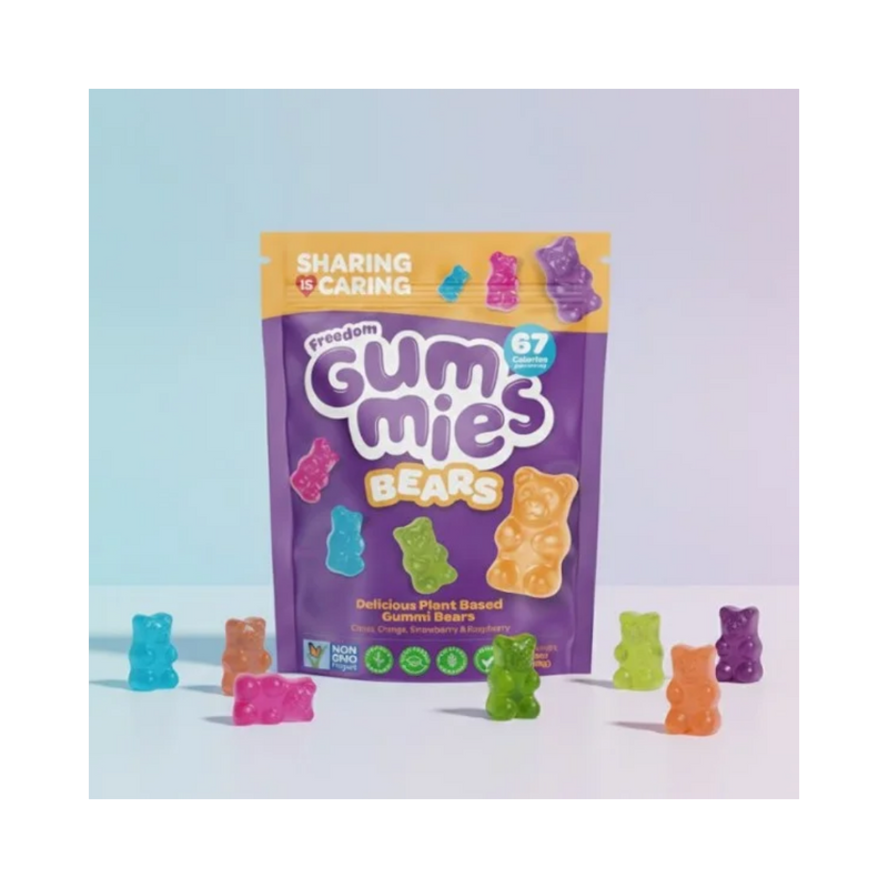 Freedom Gummies 100g Bears - Case of 10 Packs