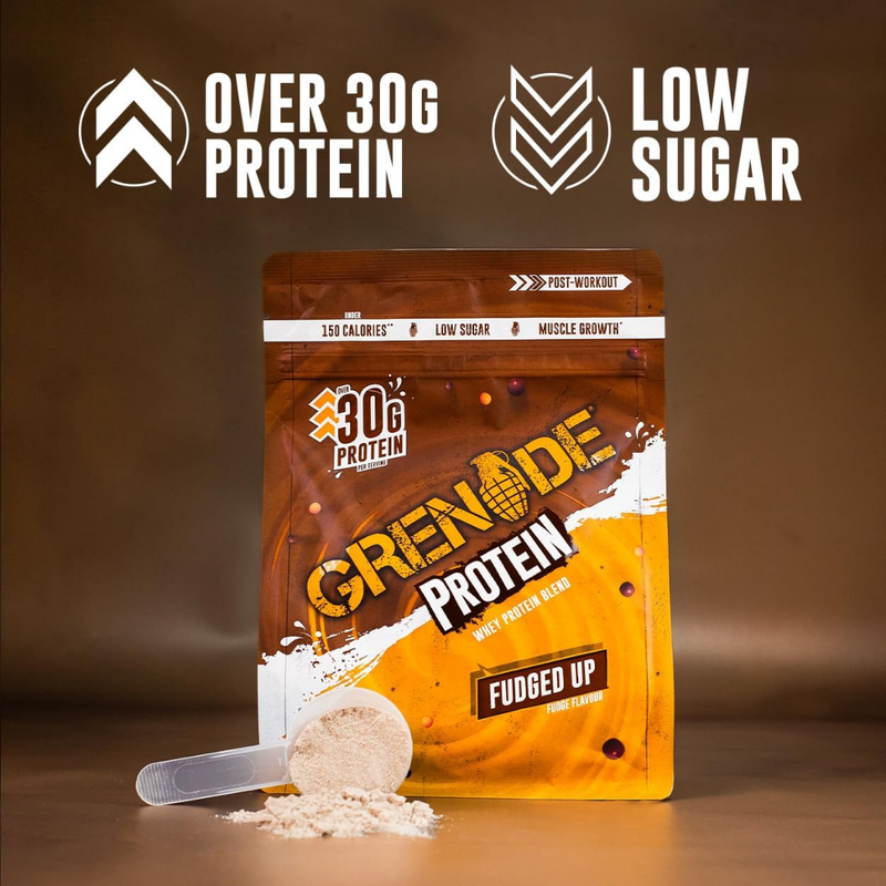 Grenade Whey Protein Powder Fudged Up 480g