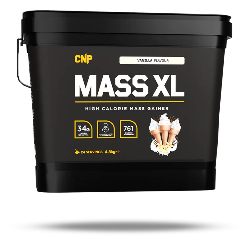 CNP Mass XL Vanilla Mass Gainer 4.8kg Tub [Best Before: 30/06/2025]