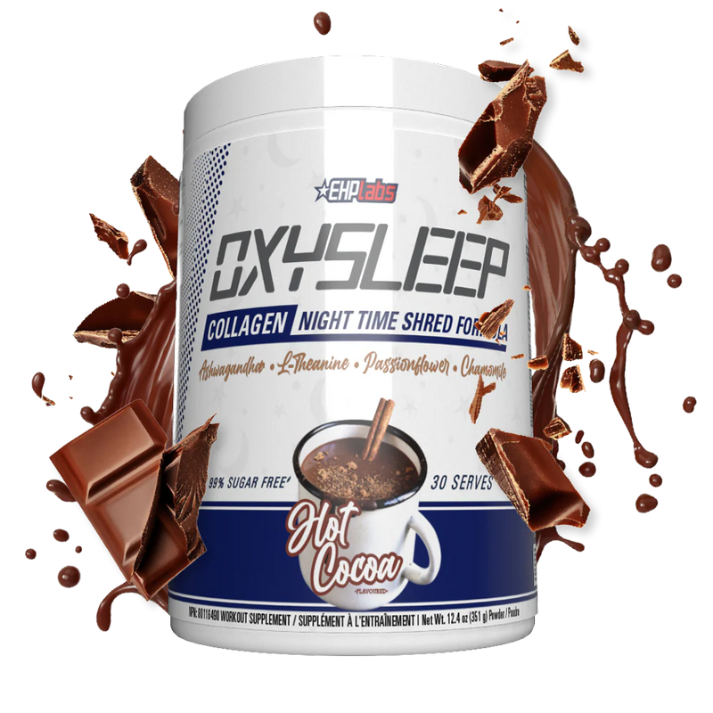 EHP Labs Oxysleep Collagen Night Time Shred Hot Cocoa 351g (30 servings) [Best Before: 01/10/2025]