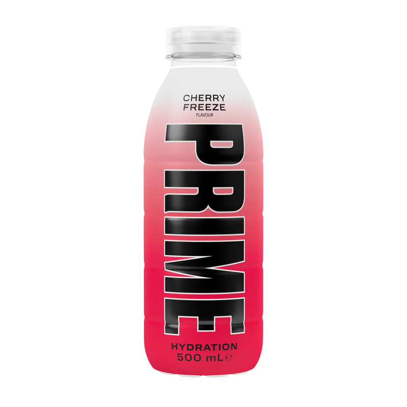 Prime Hydration Drink Cherry Freeze Flavour 500ml - Case of 12 Multisave