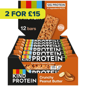 KIND Protein Crunchy Peanut Butter Nut bar 50g - Case of 12
